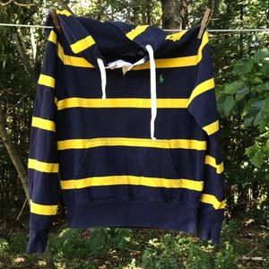 Polo striped sweatshirt; size small
